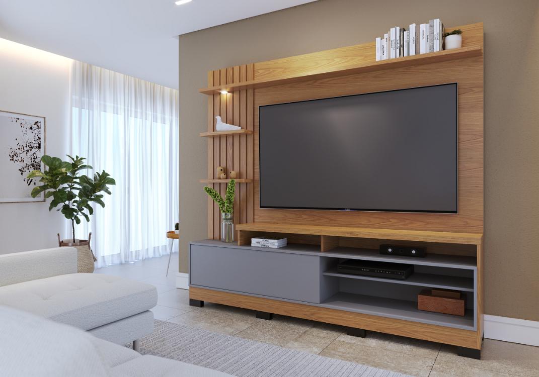 Maceió Freijó Gris - 200 x 40 x 190 cm